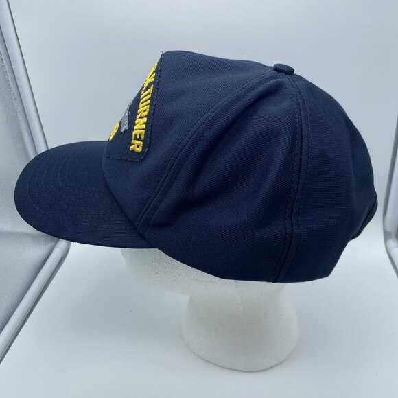 USS Richmond K Turner CG-20 Blue Baseball Cap Hat Snap-back OSFM USA Made - Picture 5 of 9
